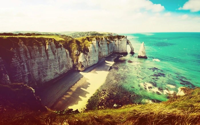 Big Sur photography nature sea coast cliff tretat France 2k