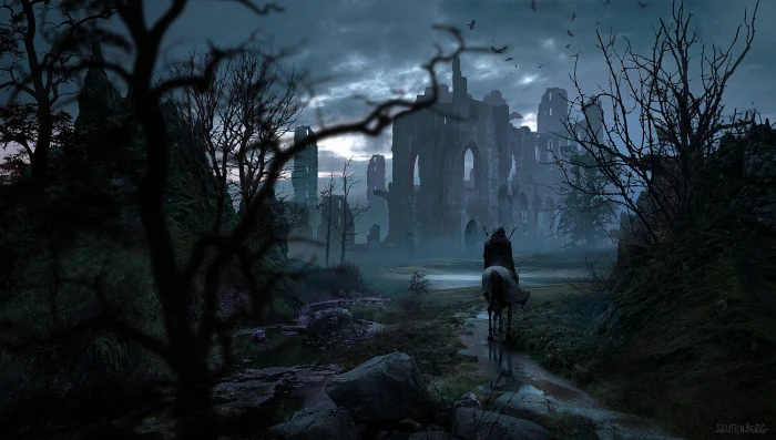 Kamila Szutenberg The Witcher landscape 2k