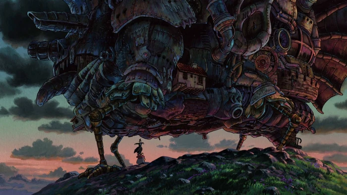 Studio Ghibli anime Hauru no Ugoku Shiro Howl's Moving Castle 2k