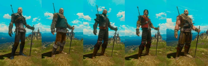 The Witcher 3 Wild Hunt Geralt of Rivia Vesemir Lambert 2k