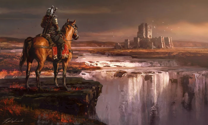 The Witcher 3 Wild Hunt Geralt of Rivia Horse 2k