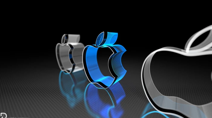 Apple Carbon Design three Mac logos Computers 2k 4k