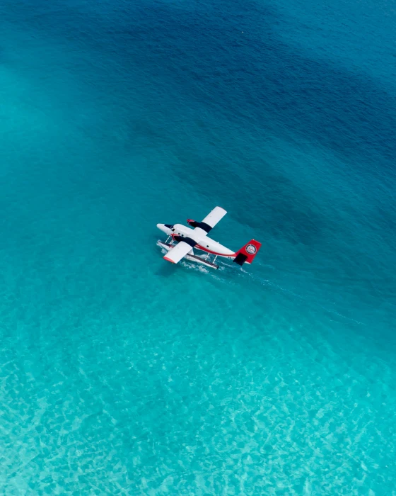 white sea plane aircraft transportation airplane vehicle 2k