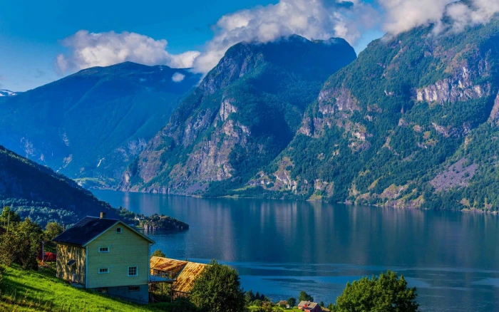 laptop backgrounds nature images mountain scenics 2k