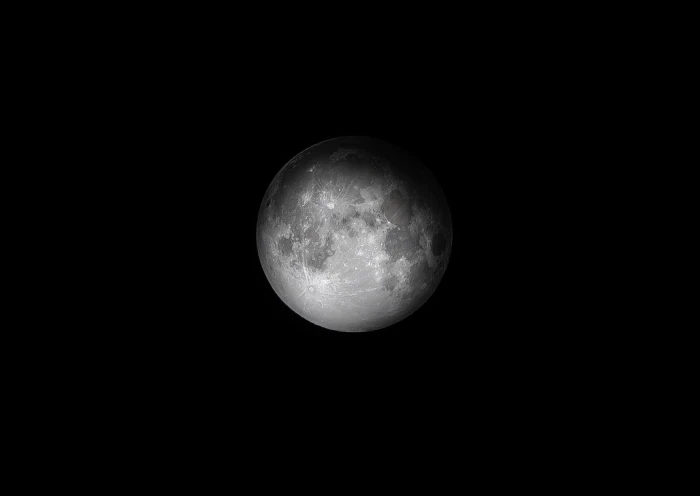 moon nature hd monochrome black and white night 2k 4k 5k 8k