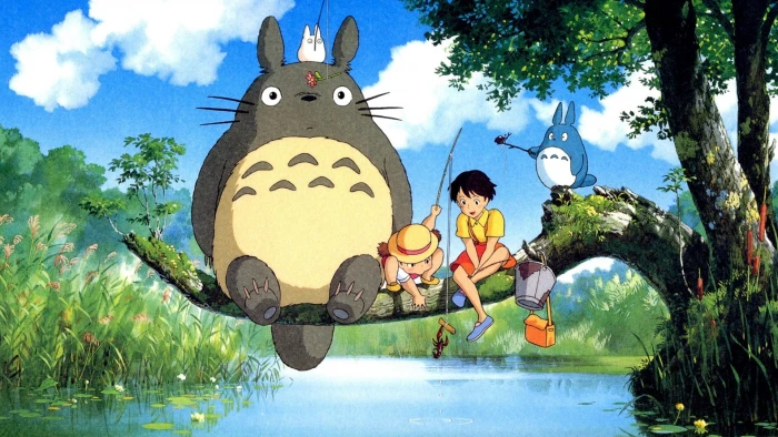 My Neighbor Totoro wallpaper Studio Ghibli anime girls 2k