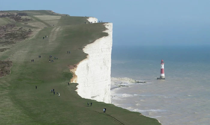 White Cliff of Dover England sea Cliffs landscape 2k
