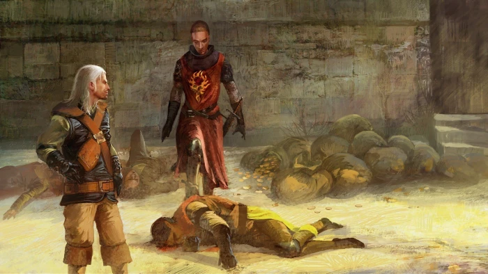 anjey art artbook artwork assassins fantasy games geralt 2k