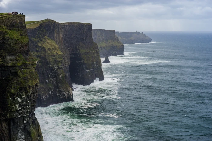 body of water coast rock sea Cliffs Moher ireland scenics nature 2k