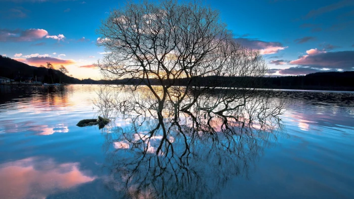 for desktop nature scenes beautiful scenery reflection 2k
