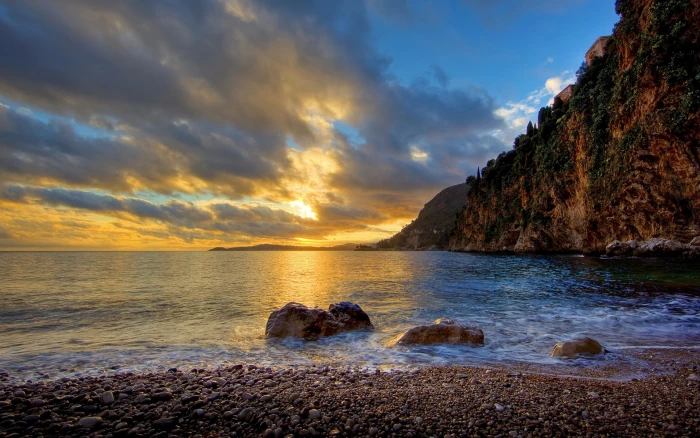 full screen nature desktop hdmi sky water scenics 2k