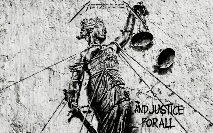 Justice logo Metallica album covers heavy metal thrash 2k