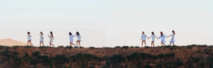 K pop Twice group of people land women sky nature day 2k 4k