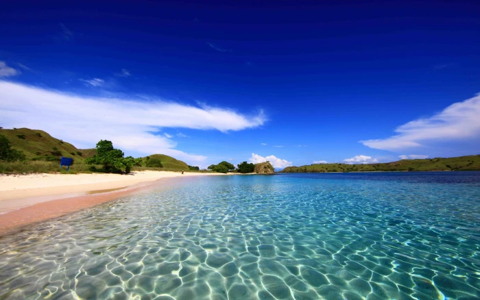 Pink Beach Komodo Island Small 2k