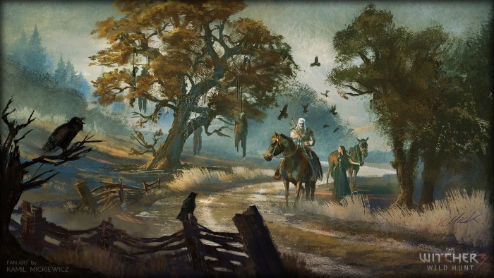 The Witcher video games 3 Wild Hunt artwork 2k