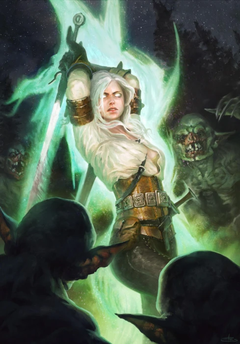 video games The Witcher 3 Wild Hunt digital art portrait 2k