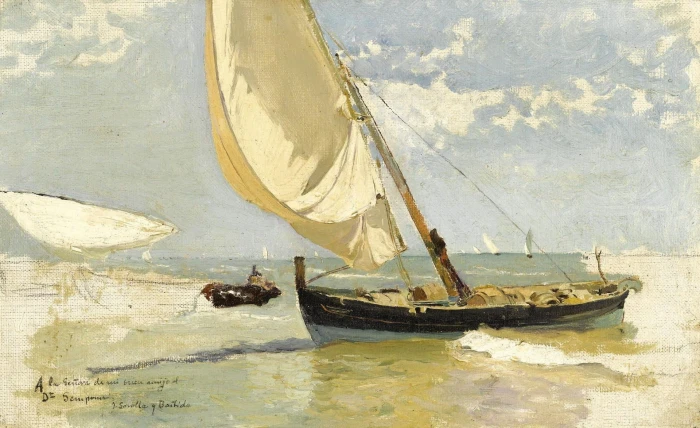boat picture sail Joaquin Sorolla and Bastida 2k