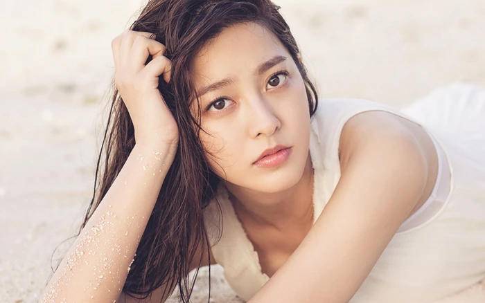 kpop girl seungyeon beach portrait one person brown hair 2k 4k