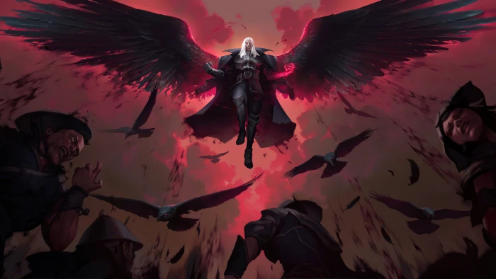 Swain League of Legends Runeterra video games 2k 4k