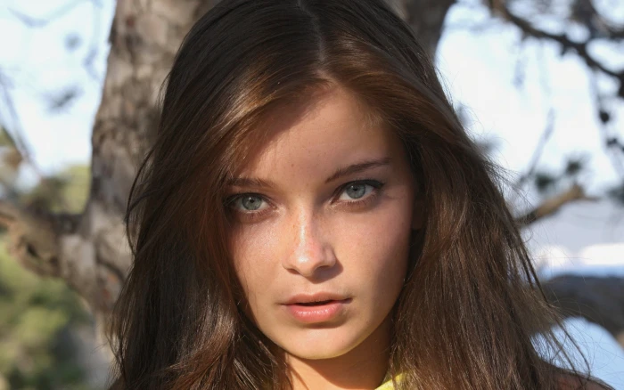 women redheads models metart magazine freckles indiana a grey eyes Nature Beaches HD Art 2k