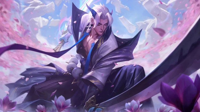 Yone League of Legends Riot Games spirit blossom 2k 4k