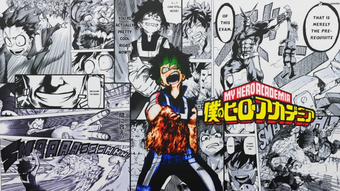 Boku no Hero Academia Midoriya Izuku text representation 2k