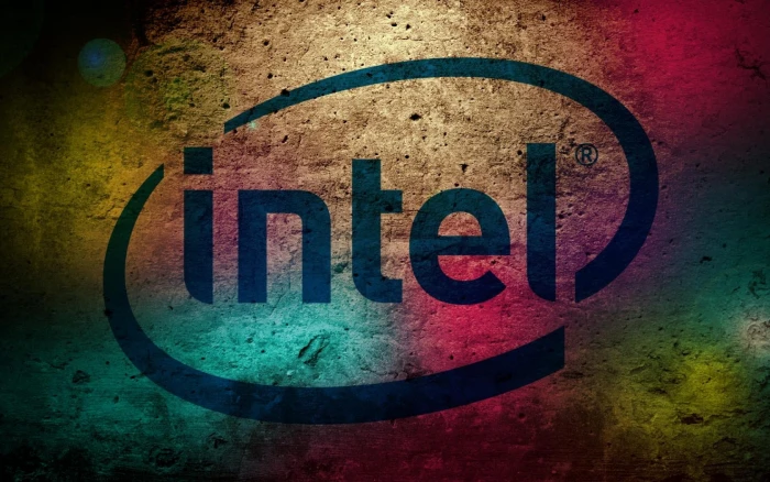Intel Background logo Computers colorful communication 2k