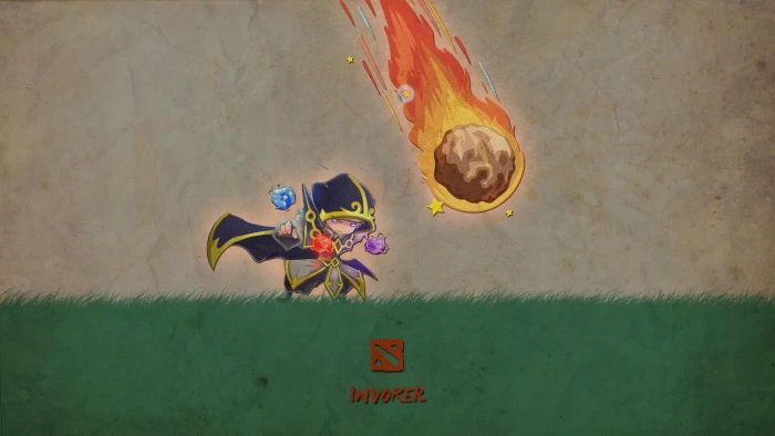 Invoker Dota 2 wall building feature one person sport 2k 4k 5k