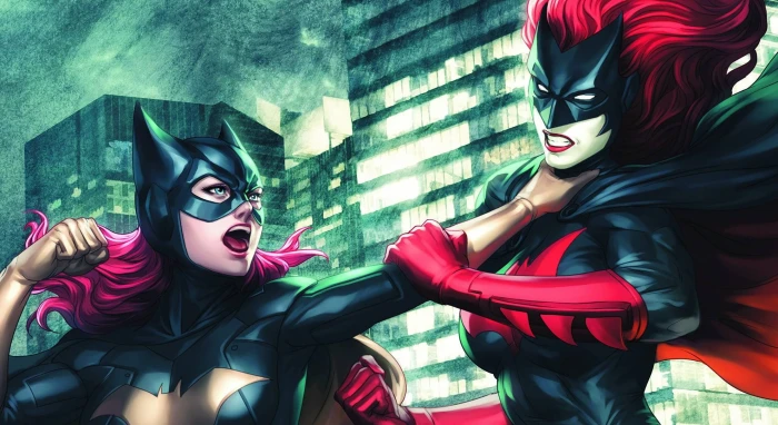 Batgirl and Catwoman wallpaper superhero Batman Batwoman women 2k