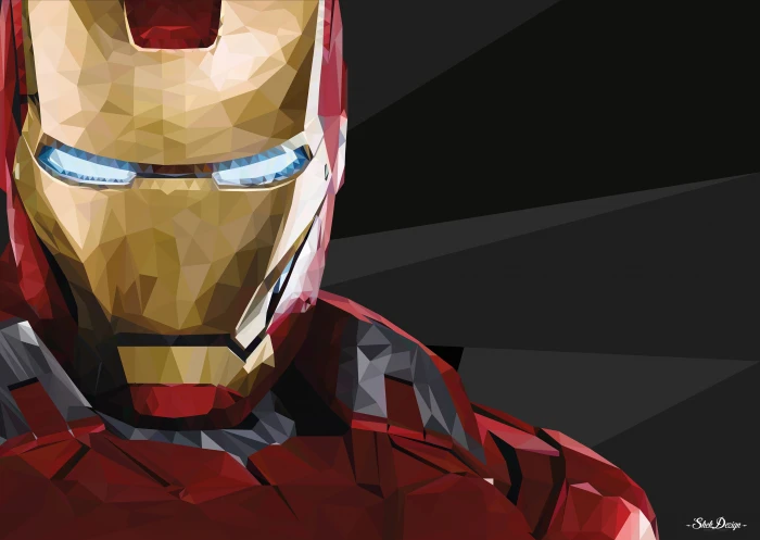 iron man hd artist behance artwork digital art superheroes 2k 4k