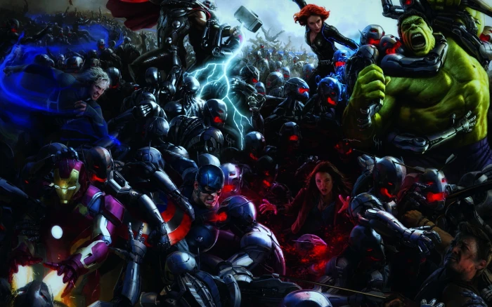 Marvel Avengers digital wallpaper superhero Age of Ultron 2k