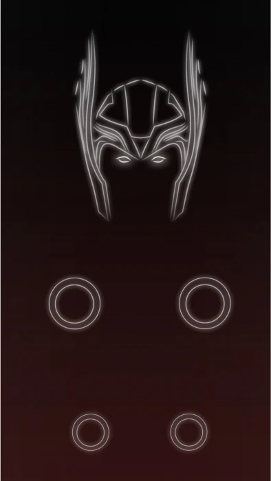 animated character illustration superhero neon lights