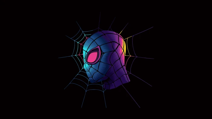 colorful fantasy minimalism Marvel digital art artwork 2k