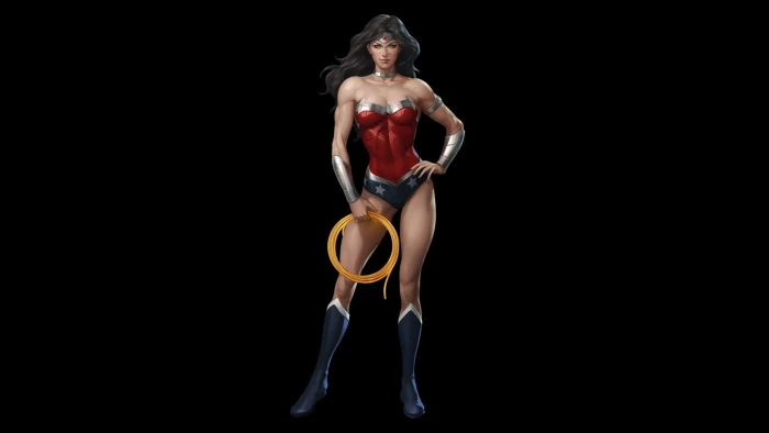 Costume Hero Brunette Boots Wonder Woman Superhero Stanley Lau 2k