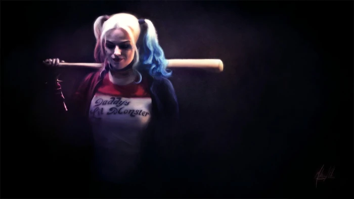 Margot Robbie as Harley Quinn Movie Suicide Squad women people 2k