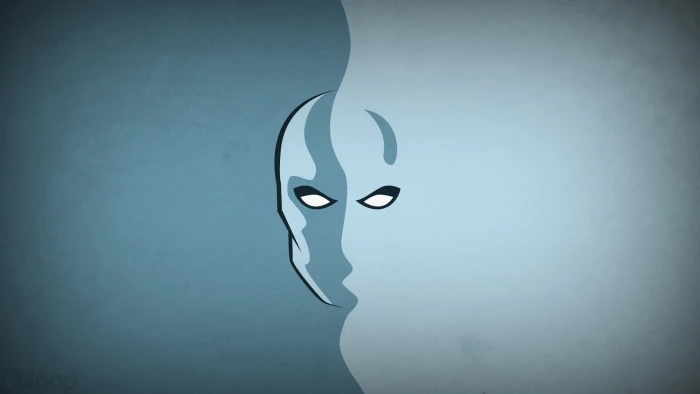 Marvel Comics hero Silver Surfer superhero minimalism 2k