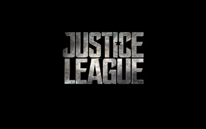 Movie Justice League Black Comics Logo Superhero