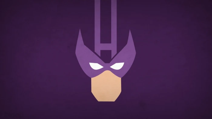 purple mask digital wallpaper minimalism simple background 2k