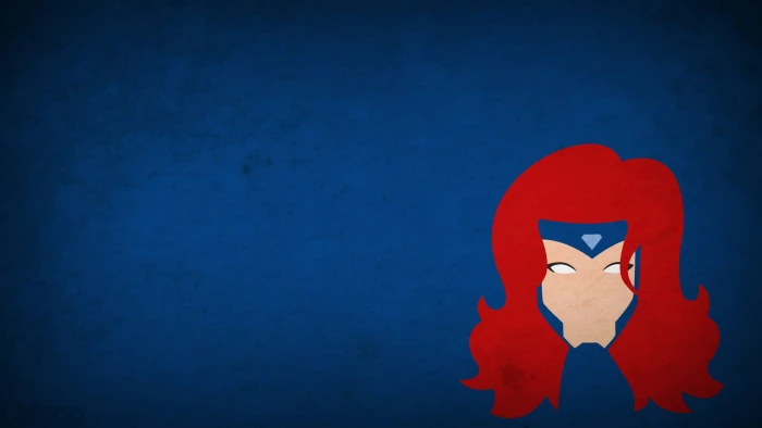 red haired female poster superhero Marvel Comics Heroes 2k