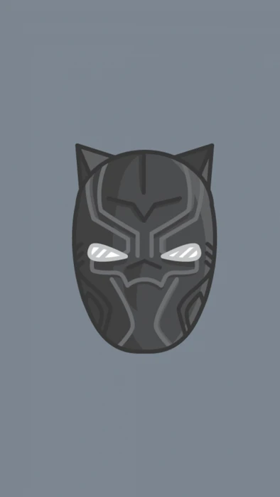 superhero Marvel Comics Black Panther studio shot shape