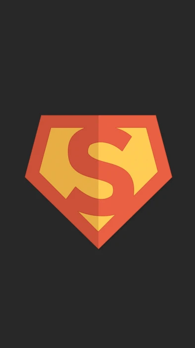 Superman logo superhero minimalism sign communication guidance