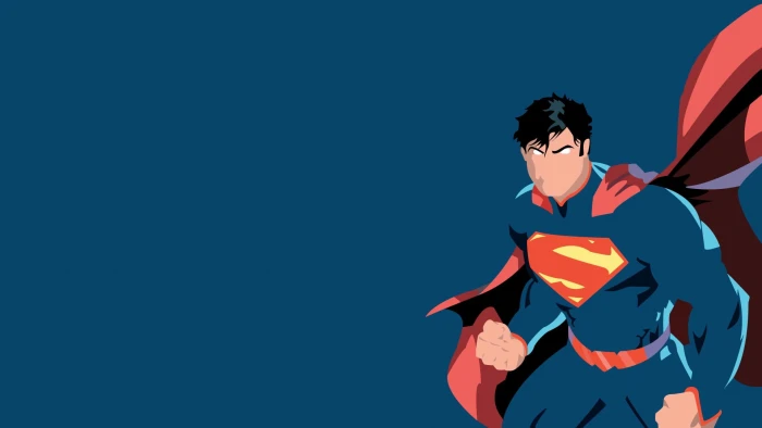 superman minimalism hd artwork digital art superheroes 2k