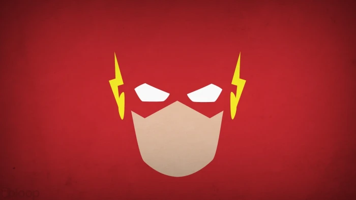 The Flash clip art simple background comics DC Comics hero 2k