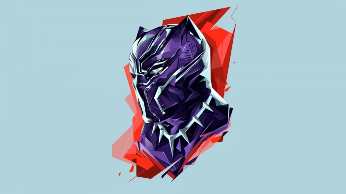 black panther marvel hd artwork artist digital art superheroes 2k