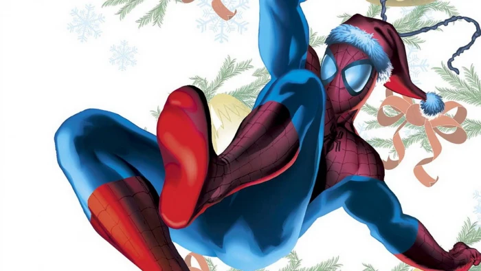 christmas comics spider man spiderman superhero 2k