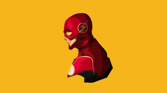 flash minimalism hd artwork artist digital art superheroes 2k 4k