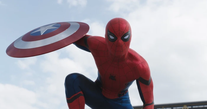 Marvel Captain America Civil War Spider Man movie still screenshot 2k