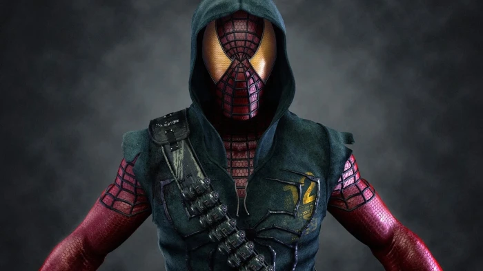 Marvel Spider Man Comics superhero futuristic men 91 2k