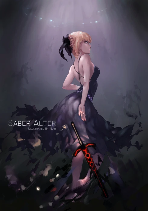 Saber Alter digital wallpaper Fate Series Stay Night anime girls 2k 4k
