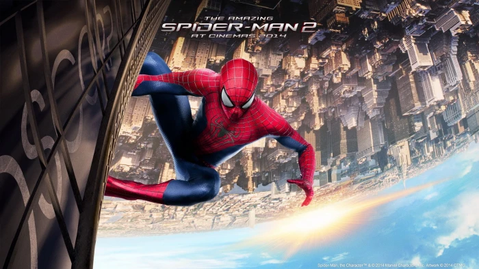 Spider Man The Amazing movies upside down Year 2k